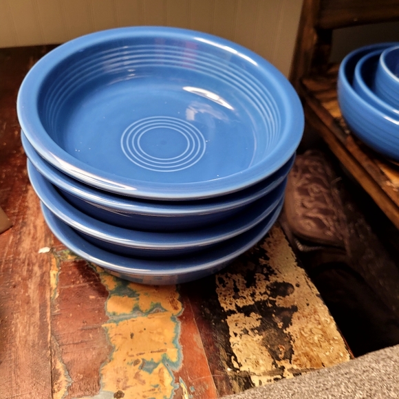 Fiestaware Kitchen Set Of 4 Lapis Fiestaware Bowls Poshmark